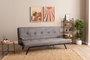 Atelier Del Sofa Zven - Sofá-Cama de 3 Plazas Gris